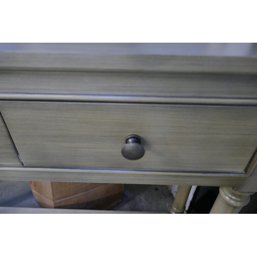 1630 - A three drawer console table