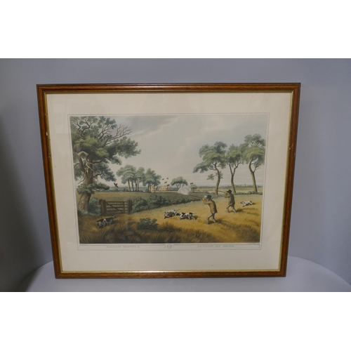 279 - Assorted hunting scene prints