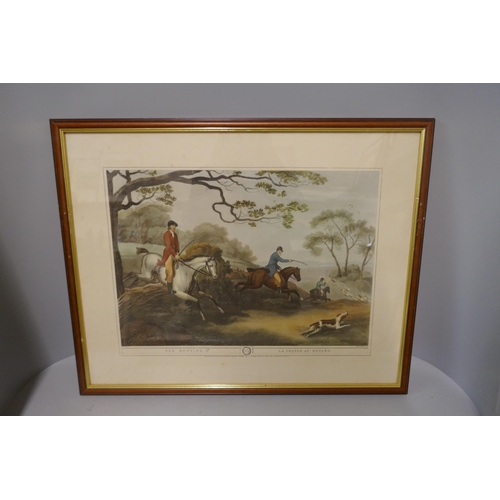 279 - Assorted hunting scene prints