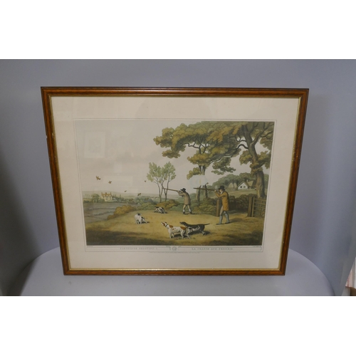 279 - Assorted hunting scene prints