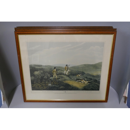 279 - Assorted hunting scene prints