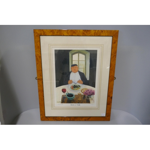 287 - Four Loxton prints, framed