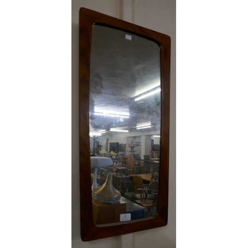 29 - A teak framed mirror