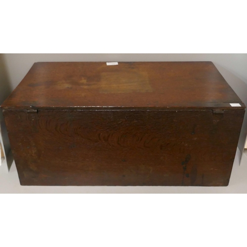 305 - A Victorian oak church donation box