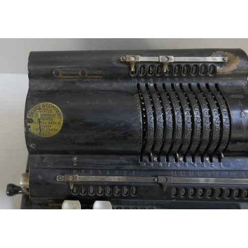 337 - An original Odhner Skuce & Company adding machine