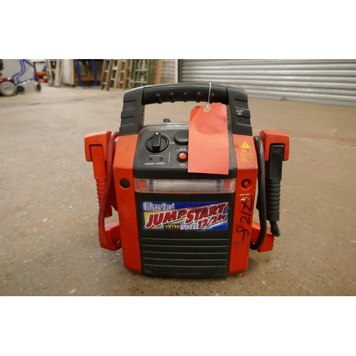 2187 - A Clarke JS1224 2000A dual voltage 12/24v jumpstart and a Clarke start n charge battery charge/charg... 