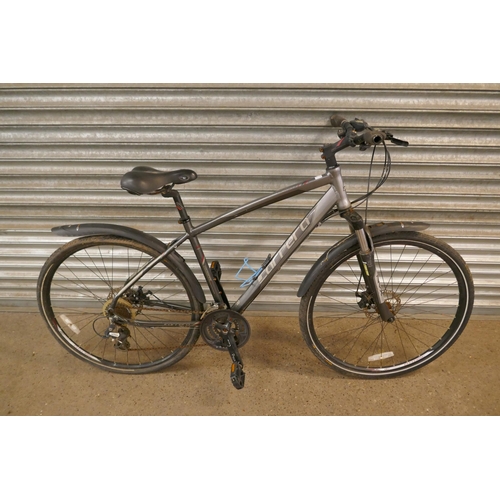 2202 - A Carrera Crossfire 2 double disc brake, front suspension, aluminium framed mountain bike