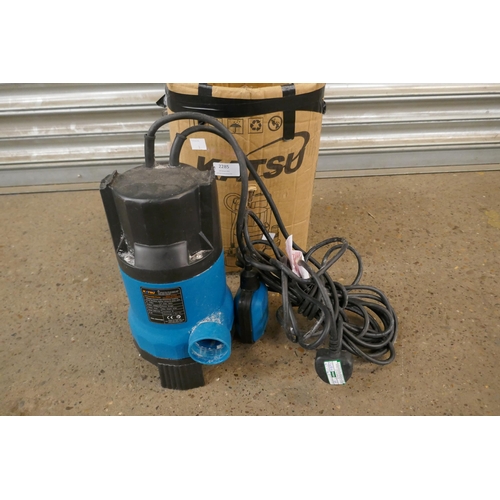 2285 - A Katsu 230v single phase submersible puddle pump