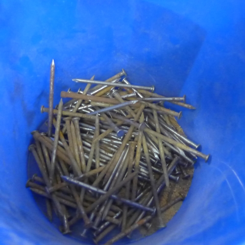 2038 - A large quantity of nails and fittings