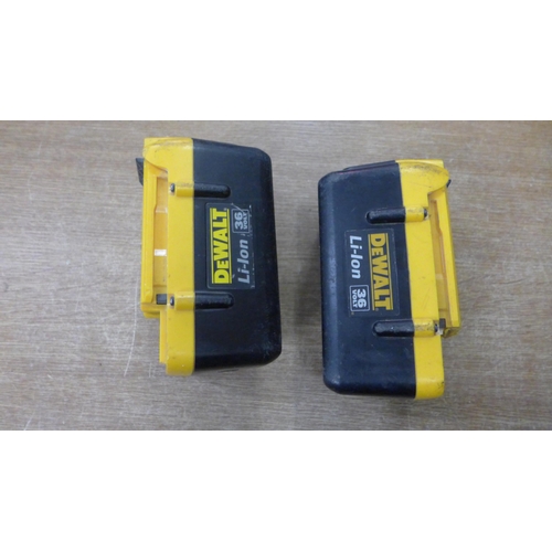 2052 - 2 Dewalt 24v batteries