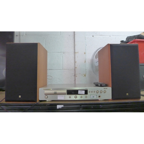 2144 - A Marantz CD player (CD60000SE) and a pair of KEF Cresta 2 speakers