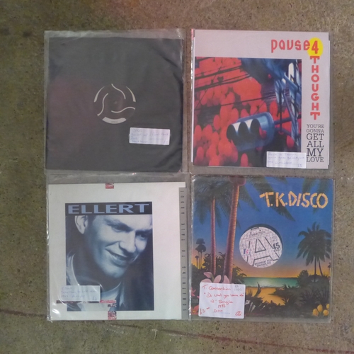 2152 - A box of 1990s and 00s dance LPs, some sealed, very good condition