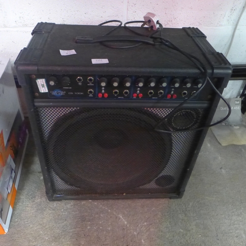 2153 - Custom Sound CS 100K amp - speaker