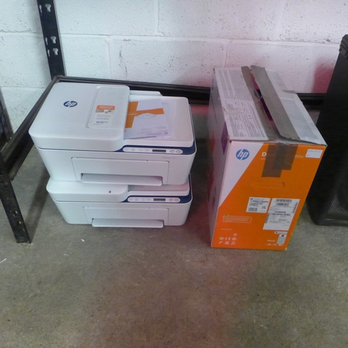 2154 - Three HP Deskjet 4130E all in one printers (one in box)