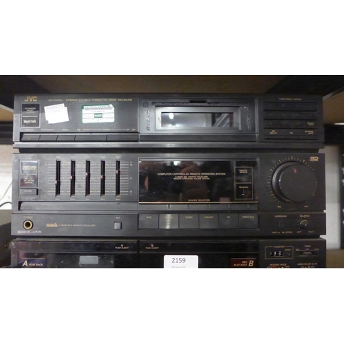 2159 - A JVC hi-fi system (DR-E500L)