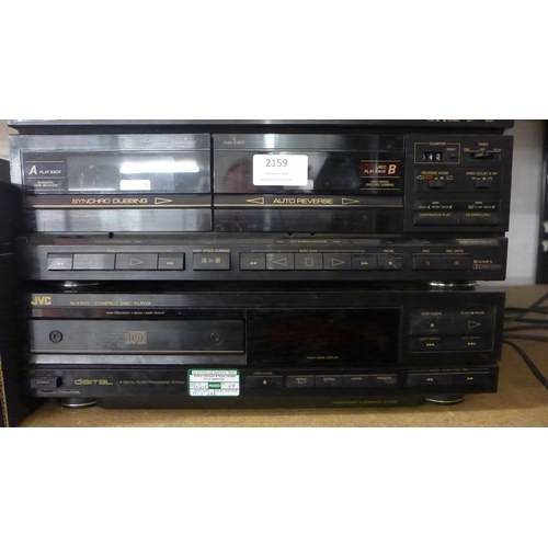 2159 - A JVC hi-fi system (DR-E500L)