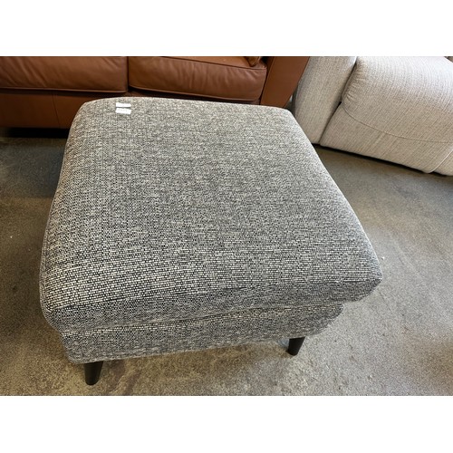 1565A - A grey hopsack footstool