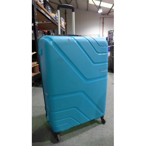 3409 - 2 x American Touriser Jetdriver Large 79cm 4 Wheel Spinner Cases (Damaged) (312-154,256)   * This lo... 