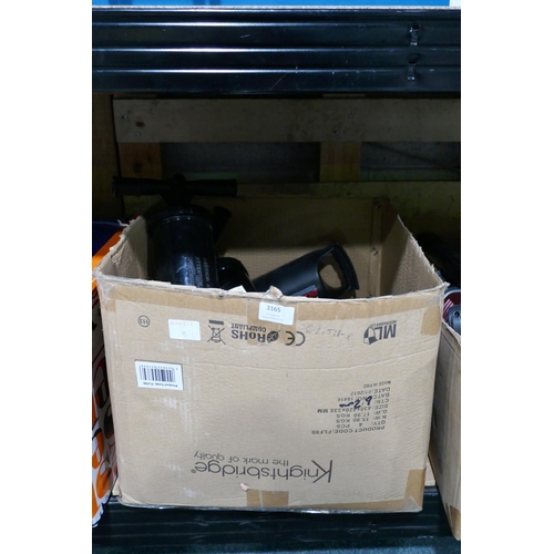 3410 - A box of inflatable pumps, Box of odd/single shoes, ex display  * This lot is subject to VAT