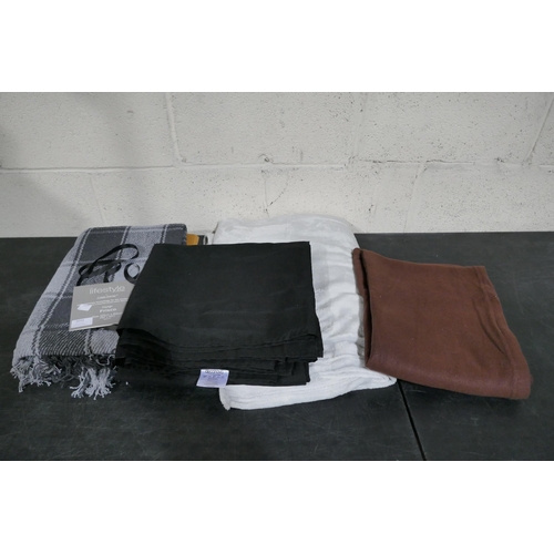 3035 - Assorted blankets - various sizes and styles * this lot is subject to VAT