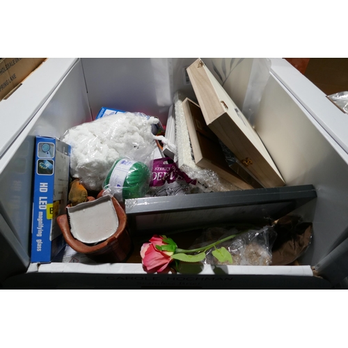 3071 - Assorted household items including Picture frames , Giant spider, Etc. * This lot is subject to VAT