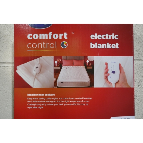 3078 - Silentnight Comfort control electric blanket (single) (72cm x 135cm) * This lot is subject to VAT