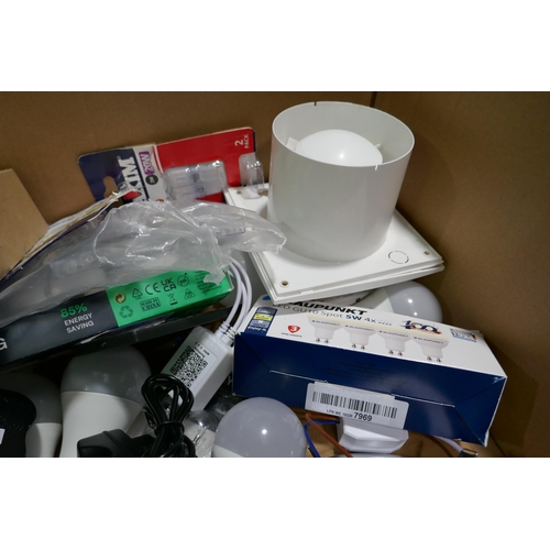 3083 - Miscellaneous lighting - mainly bulbs - various sizes and styles * This lot is subject to VAT