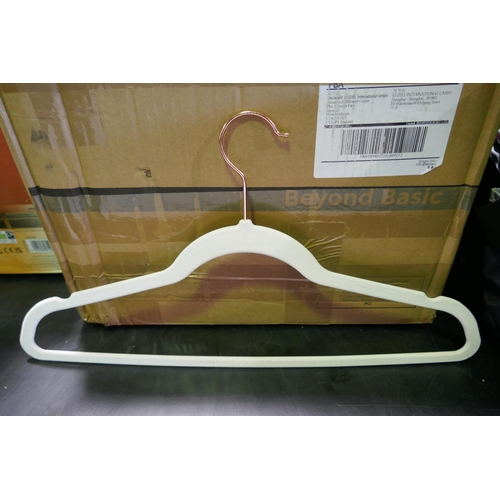 3110 - Quantity of mixed style coat hangers * This lot is subject to VAT