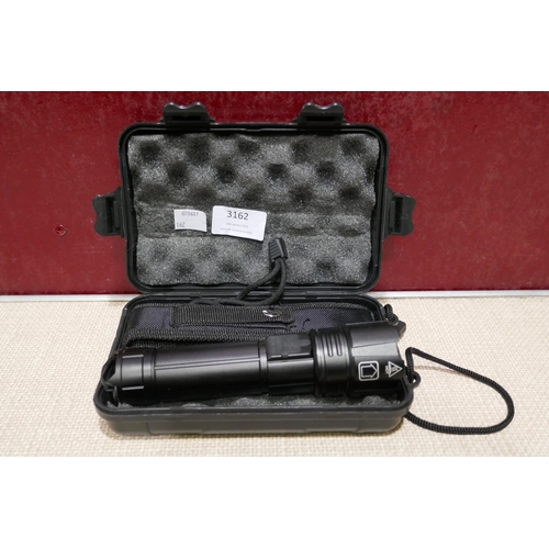 3162 - Haltons rechargable LED torch - 10,000 lumens * This lot is subject to VAT