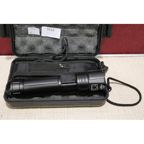 3162 - Haltons rechargable LED torch - 10,000 lumens * This lot is subject to VAT