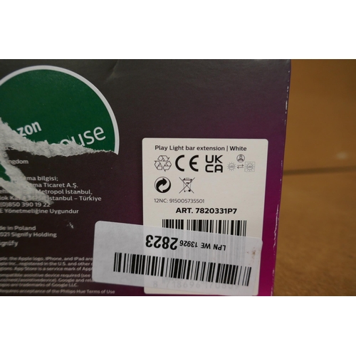 3198 - Philips HUE white and colour ambiance - play light bar  * This lot is subject to vat