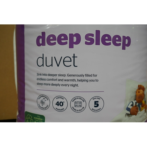 3210 - Silentnight, Deep Sleep single duvet, 10.5 Tog *This lot is subject to vat