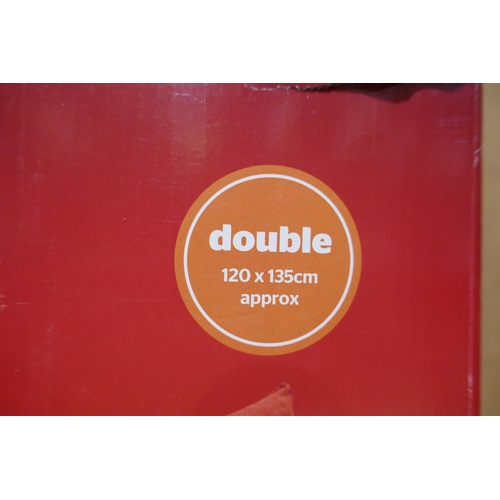 3232 - Silentnight Comfort Control double electric blanket, 120 x 135cm *This lot is subject to vat