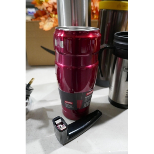 3271 - Three Thermos flasks and one other *This lot is subject to vat