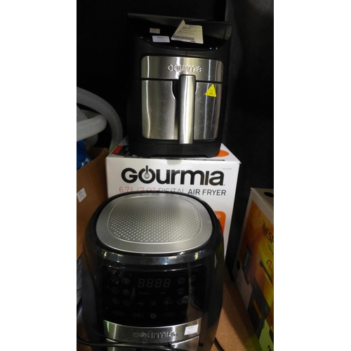 3413 - 3 x Gourmia Air Fryers (312-226, 291, 135),  * This lot is subject to VAT