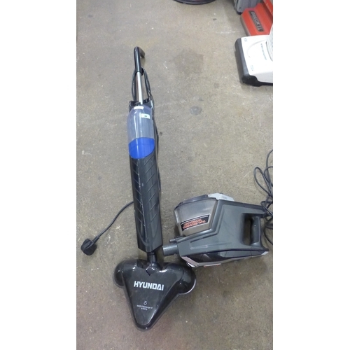 2176 - A Shark vacuum cleaner and a Hyundai steam mop