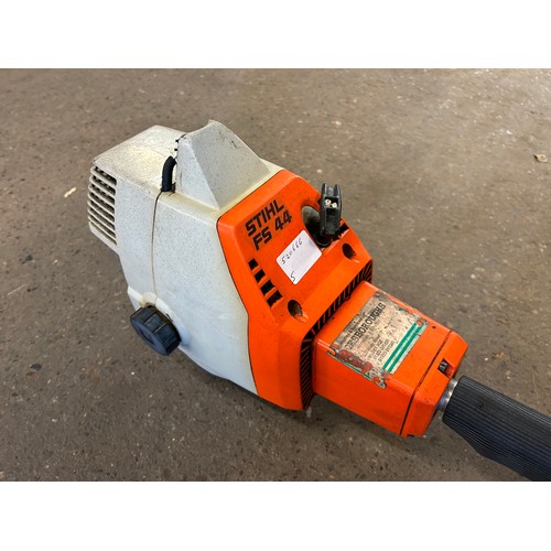 2184 - A Stihl FS44 petrol driven strimmer and a McCulloch Trimmer petrol strimmer (police repossession)