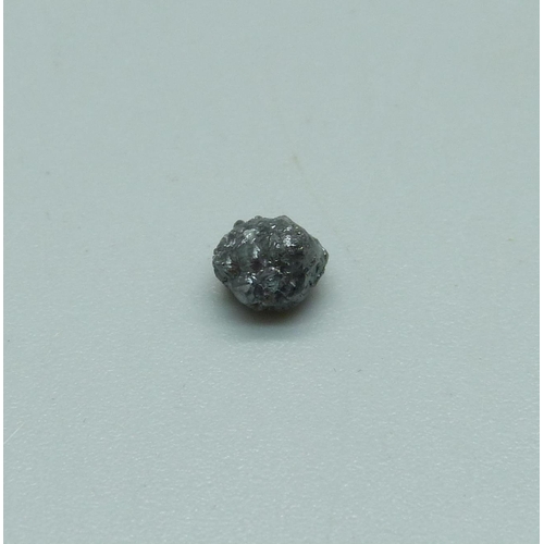 1012 - A rough/uncut diamond, 1.22cts