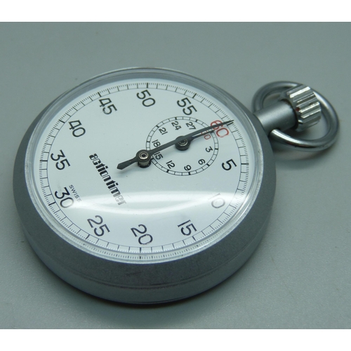 1048 - An Action Timer stop-watch, the back marked 2.P.O., L.D.B.76