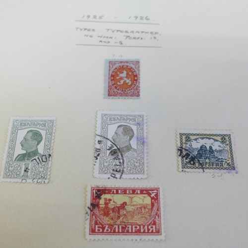 617 - A collection of European stamps, catalogued