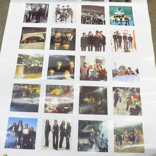 699 - Four Beatles EMI advertising posters