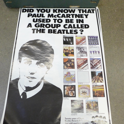 700 - Beatles record shop posters