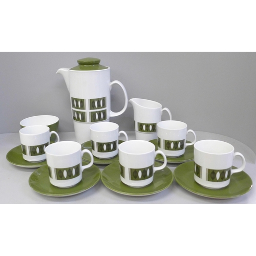 741 - A Johnson Bros six setting coffee service