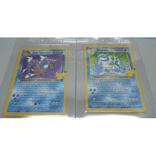 810 - Five ultra rare Pokemon cards