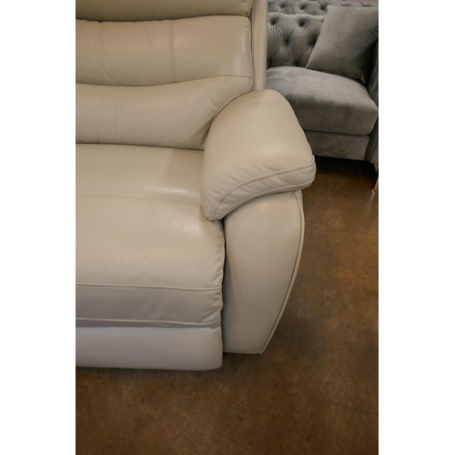 1464 - Fletcher 3 seater power recliner sofa - Light Grey , Original RRP  £1124.99 + vat (4194-38)     * Th... 
