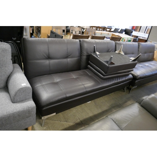 1600 - Sealy Sofa Convertible with ottoman  , Original RRP  £574.99 + vat (4194-17)     * This lot is subje... 