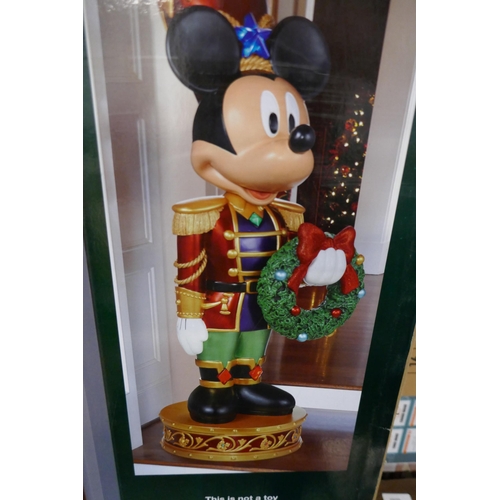 1603 - Disney 5Ft Mickey nutcracker, Original RRP  £666.66 + vat (4194-39) - damage to base and feet    * T... 