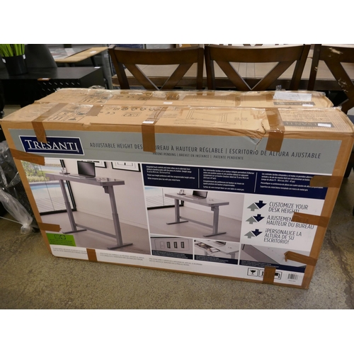 1632 - Adjustable Tech Desk - White, Original RRP  £249.99 + vat (4194-41)     * This lot is subject to vat