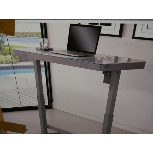 1632 - Adjustable Tech Desk - White, Original RRP  £249.99 + vat (4194-41)     * This lot is subject to vat