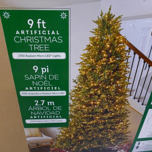 1634 - Polygroup 9Ft Micro Tree , Original RRP  £708.33 + vat (4194-37)     * This lot is subject to vat